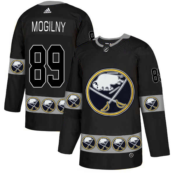 2019 Men Buffalo Sabres #89 Mogilny Black Adidas NHL jerseys->chicago bears->NFL Jersey